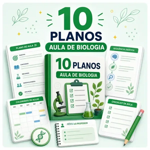 10 planos de aula de Biologia