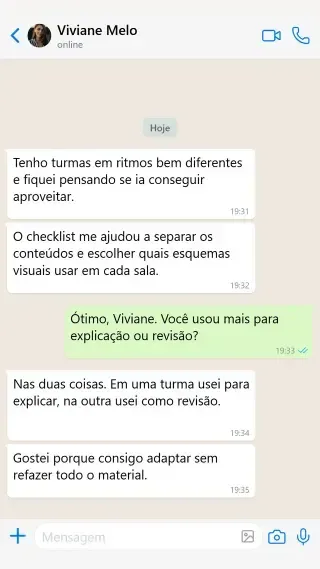 Depoimento de professora Viviane Melo